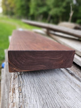 Load image into Gallery viewer, Walnut floating shelf-HOVR