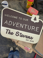 Cargar imagen en el visor de la galería, National Park Sign- Customizable-Indoor/Outdoor