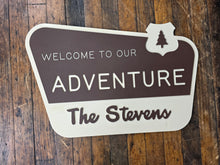 Cargar imagen en el visor de la galería, National Park Sign- Customizable-Indoor/Outdoor