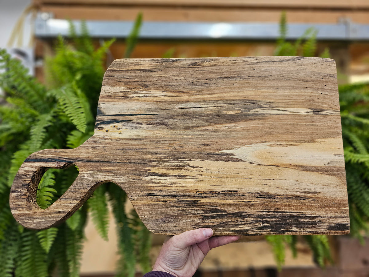 Square End Charcuterie Board - Live Edge - Cutting Board – Willow Mountain  Limited