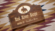 Cargar imagen en el visor de la galería, Ranch Riding Stall Sign
