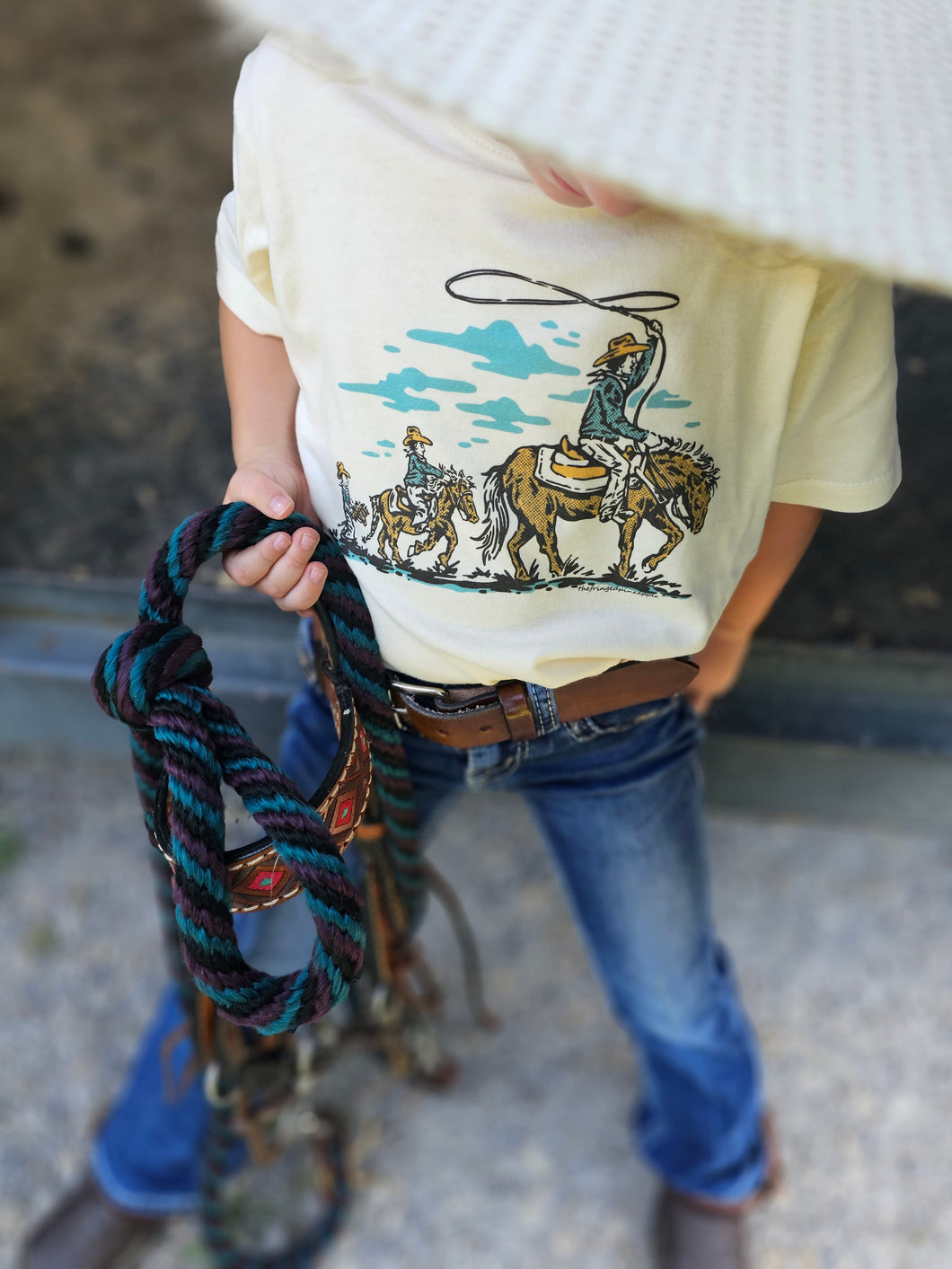 Camiseta para niños Cowboy Stages