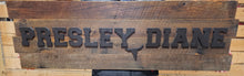 Cargar imagen en el visor de la galería, Rustic Barnwood Longhorn Nursery Sign
