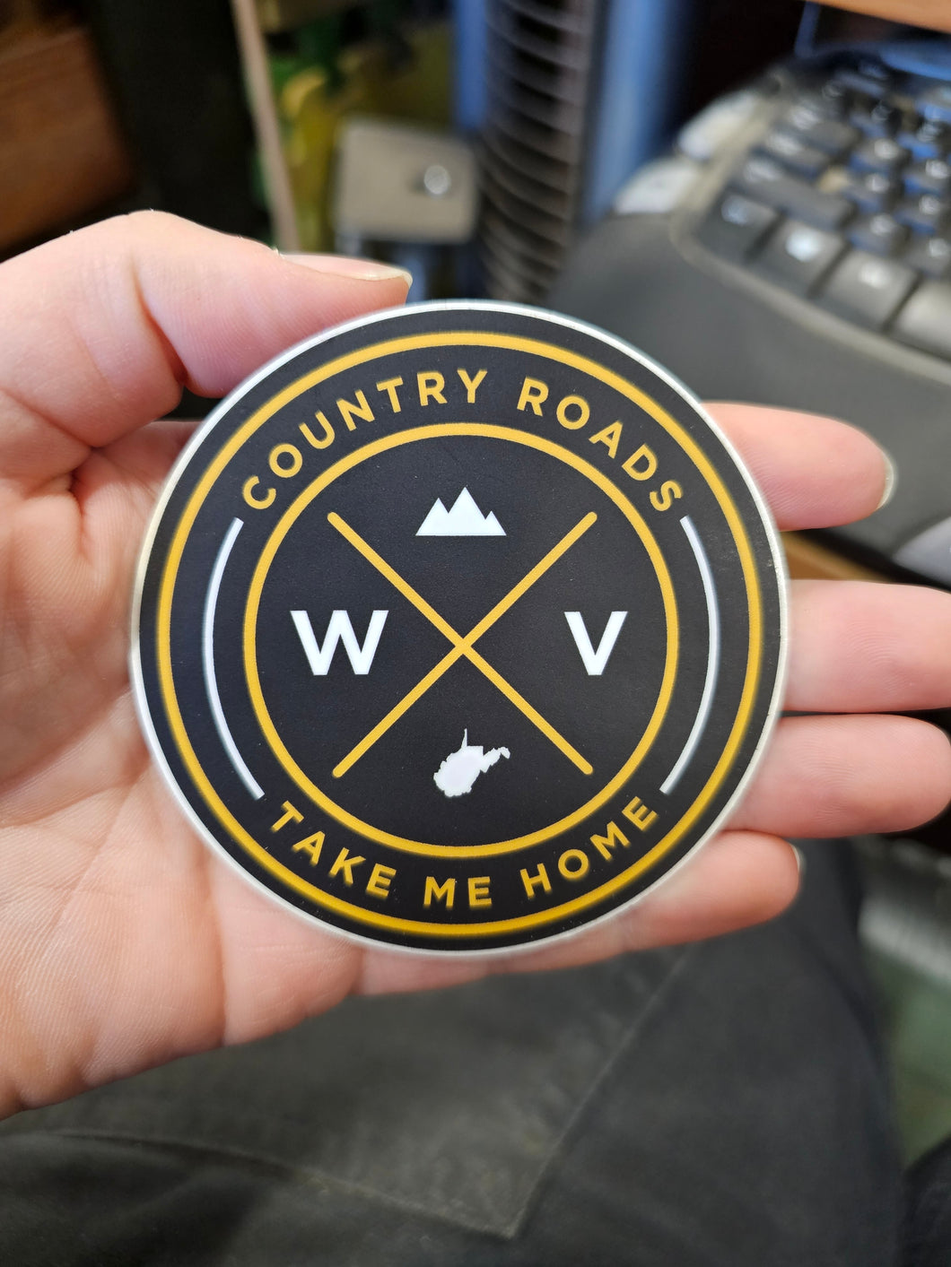 WV Seal Sticker