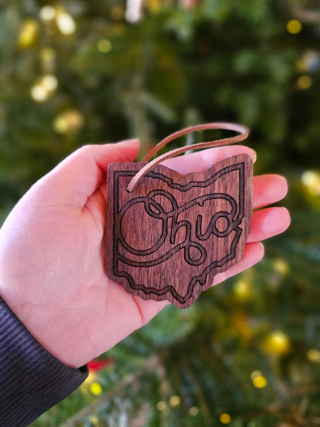 Ohio Laser Ornaments