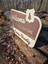 Load image into Gallery viewer, Camp/Cabin Sign- National Park-Weatherproof!
