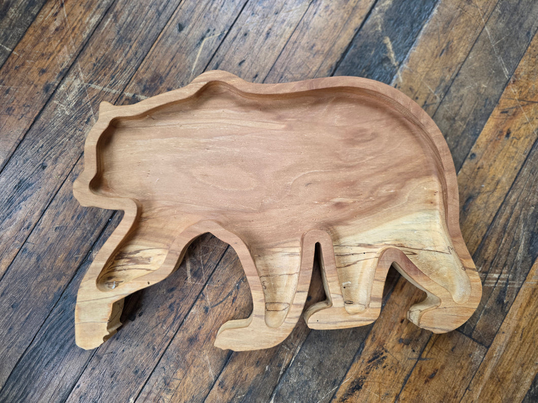 Bear Catch All Tray-Beech 3