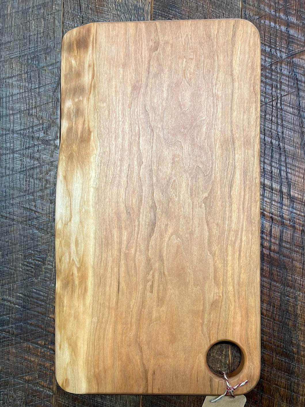 Cherry Live Edge Cutting/Charcuterie Board