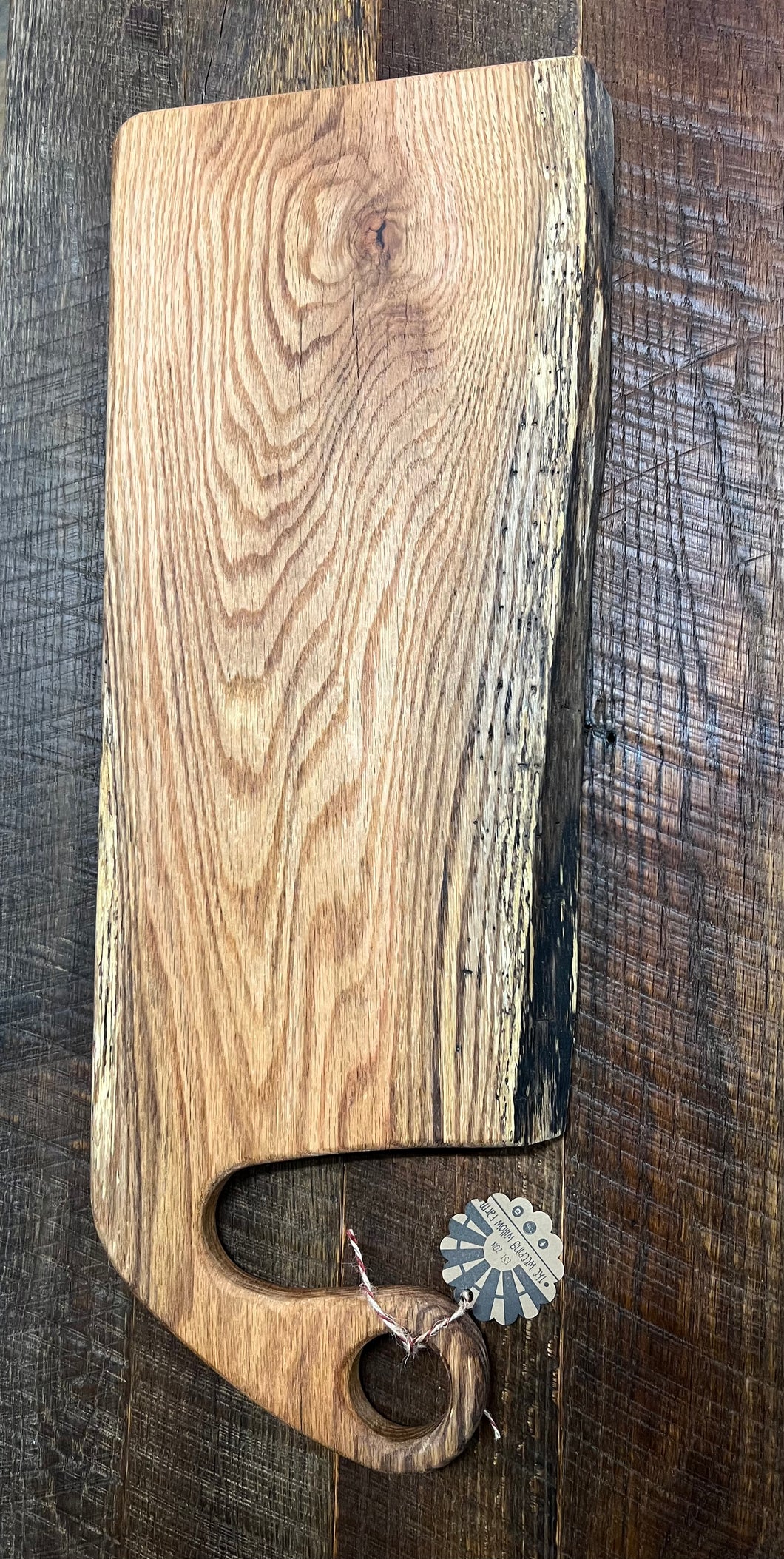 Oak Live Edge Cutting/Charcuterie Board