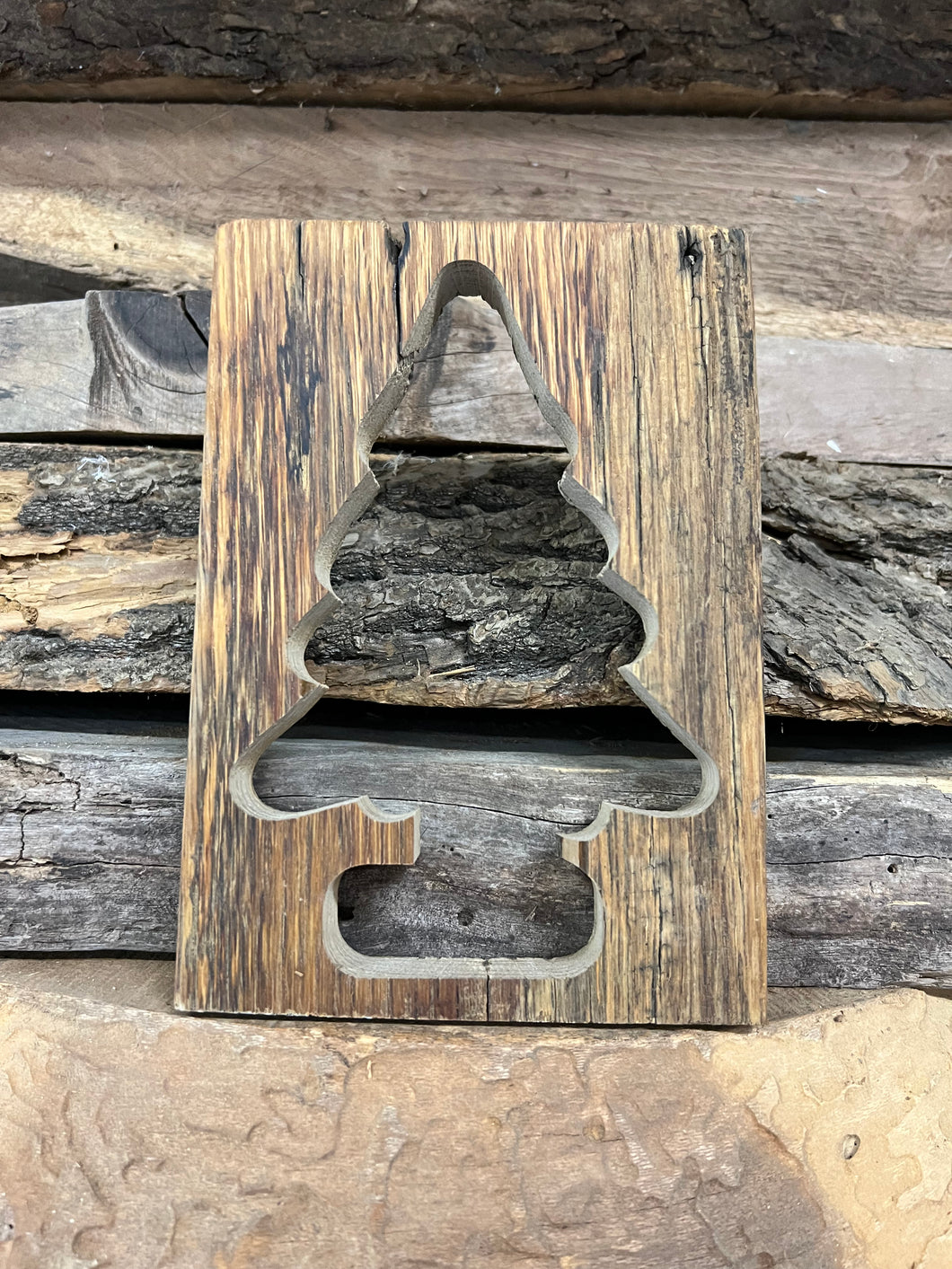 Barnwood Tree Decor