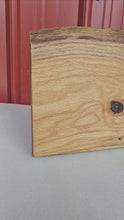 Load and play video in Gallery viewer, Oak Live Edge Cutting/Charcuterie Board
