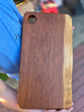 Load image into Gallery viewer, Cherry Live Edge Cutting/Charcuterie Board
