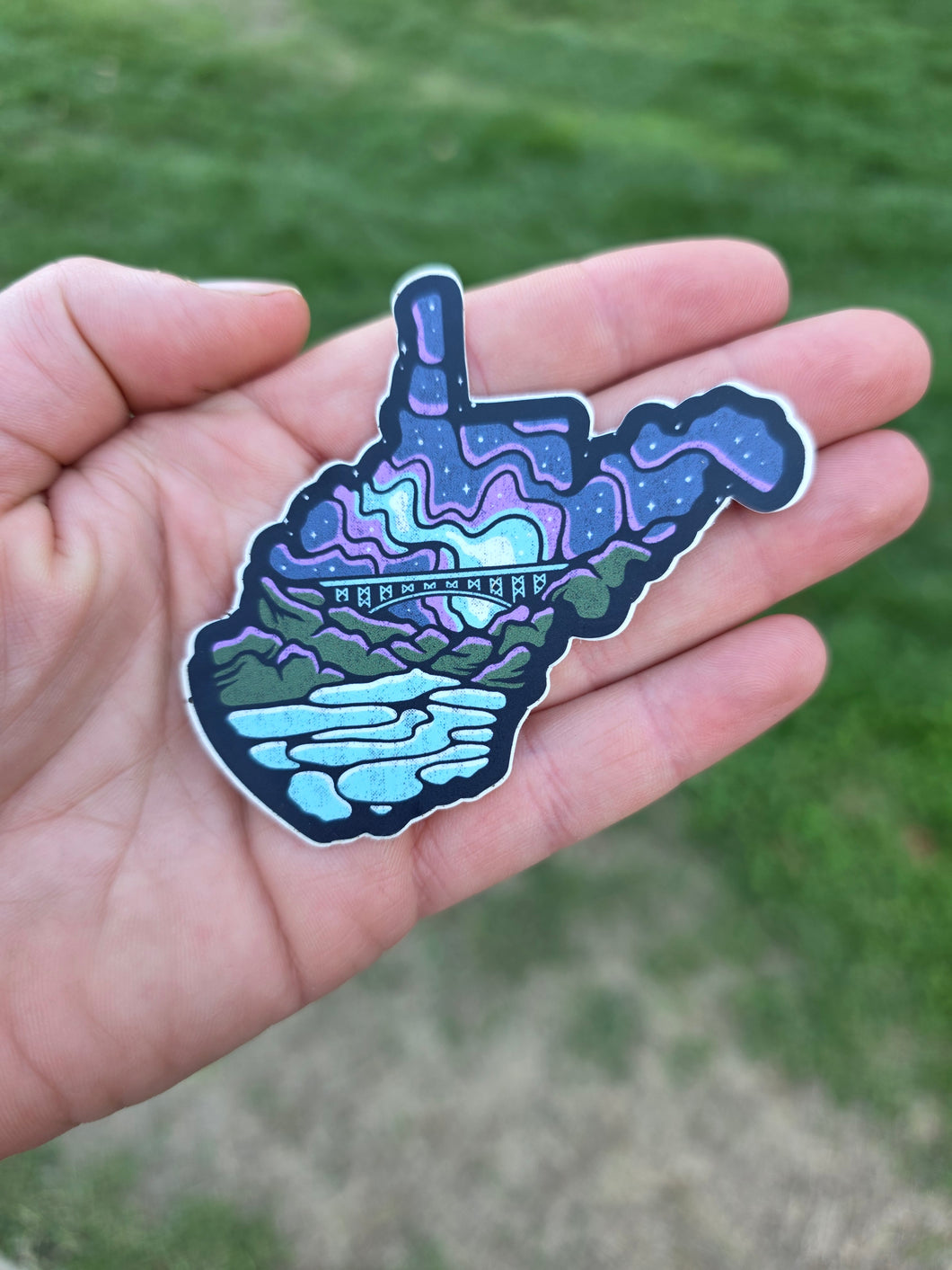 New River Sticker