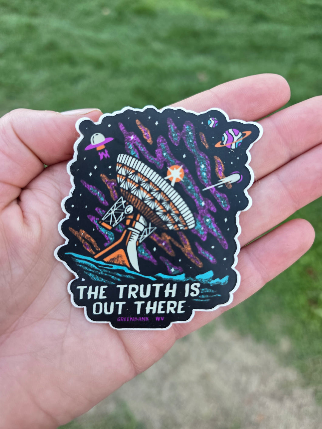 Green Bank Telescope Sticker