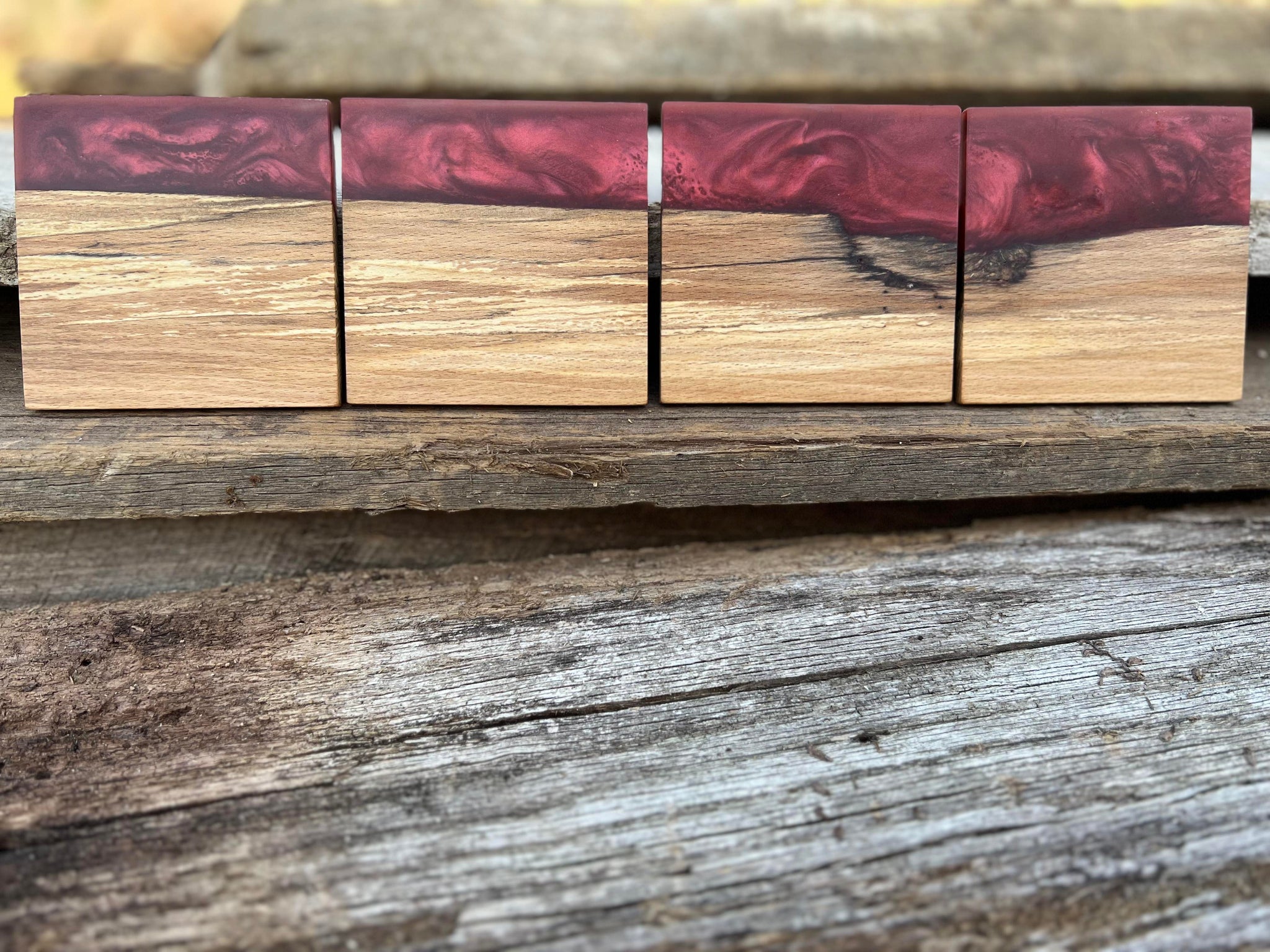 Rosie - Cedar with Violet/Light Purple Epoxy Coaster – Creative Spruce  Woodworking